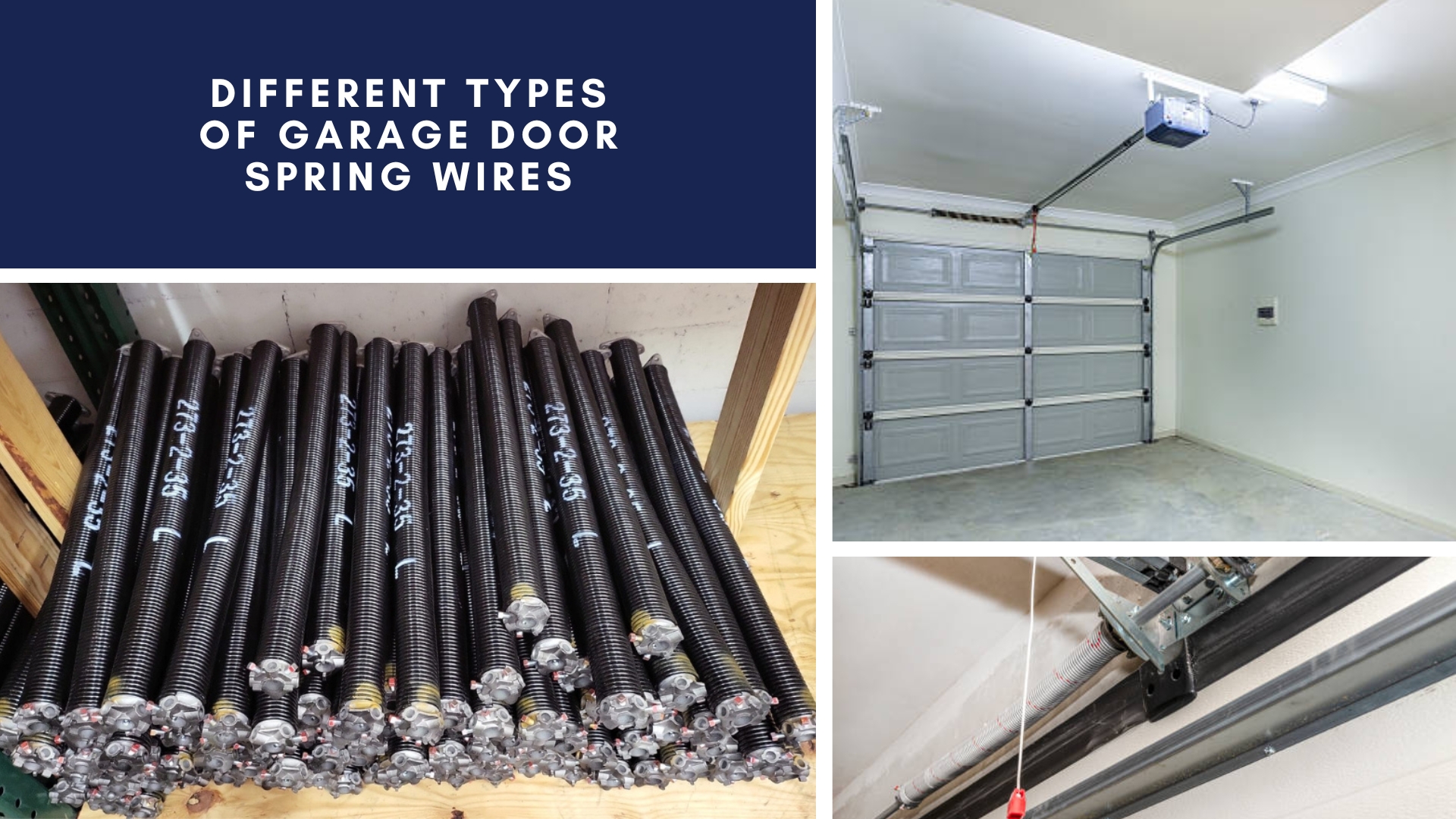 Different Types of Garage Door Spring Wires