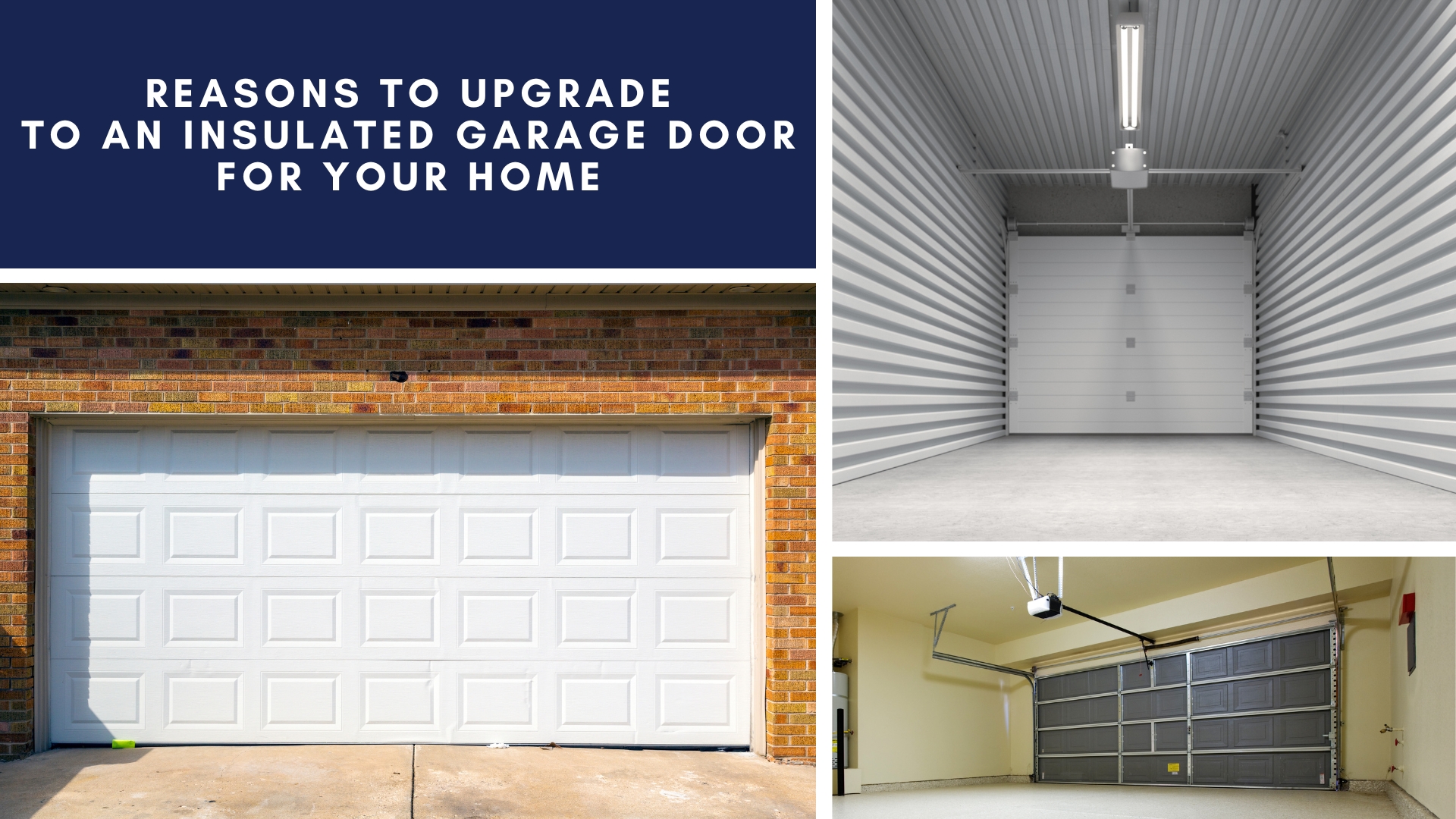 Reasons to Upgrade to an Insulated Garage Door for Your Home