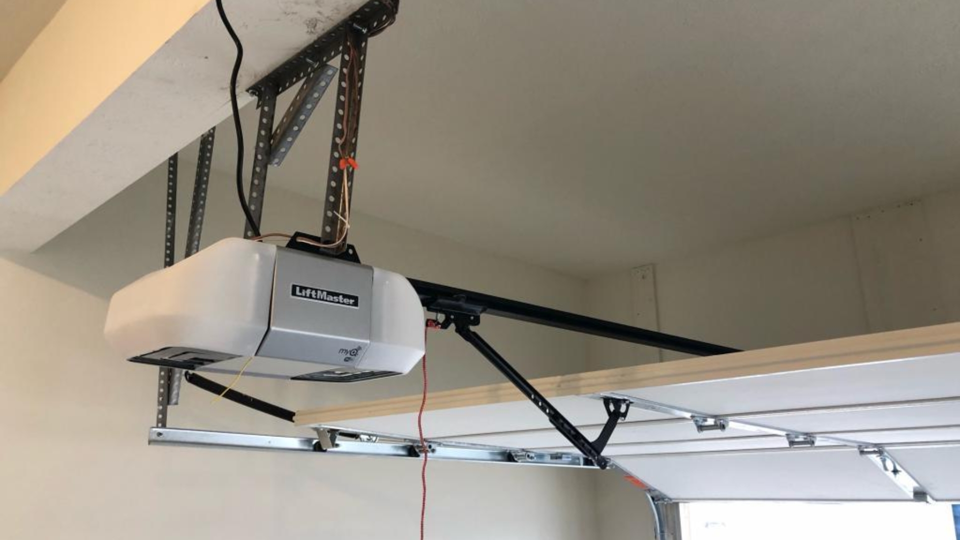 A LiftMaster opener for garage doors