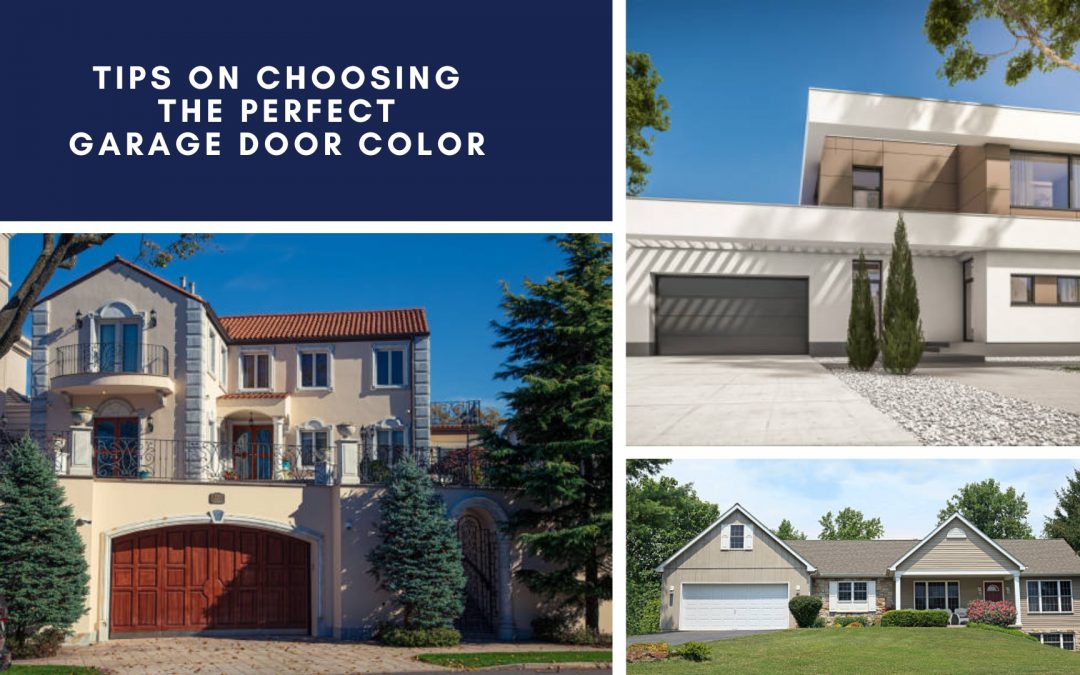 Tips on Choosing the Perfect Garage Door Color