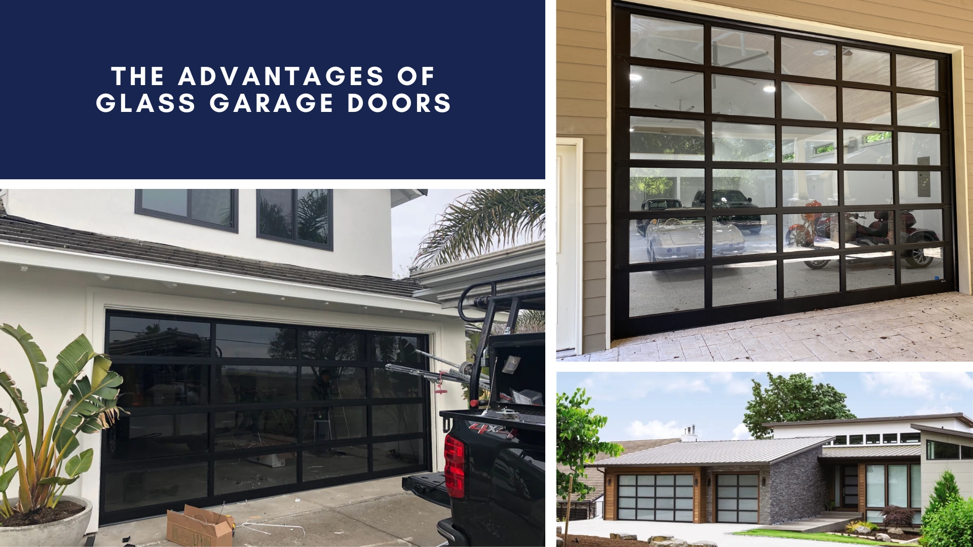 The Advantages of Glass Garage Doors