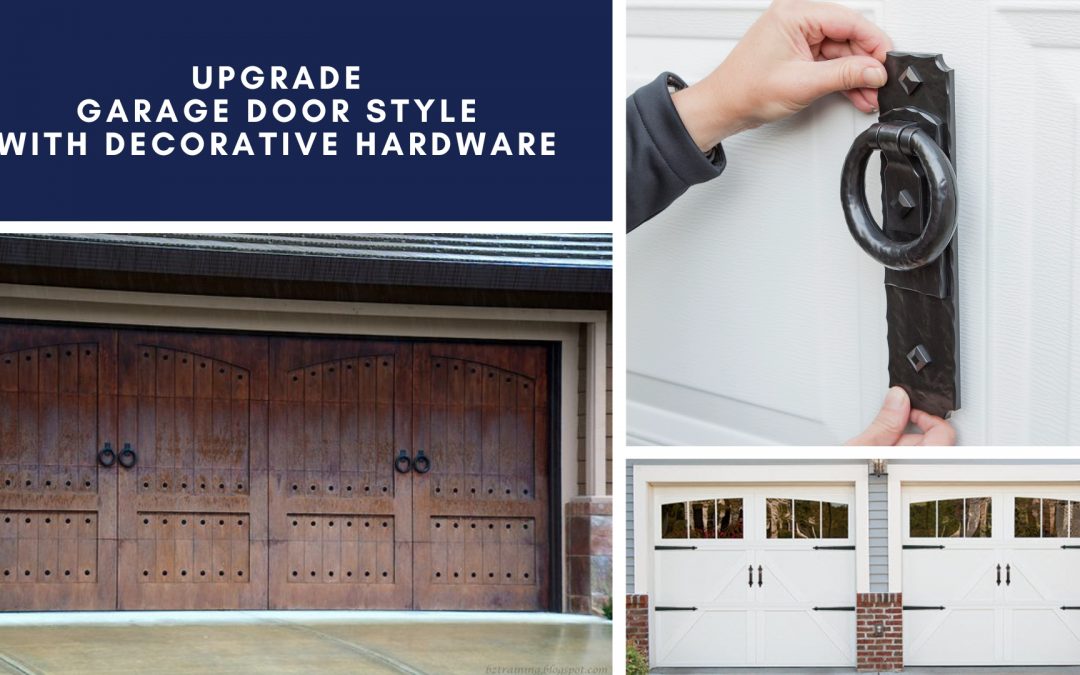 Upgrade Garage Door Style With Decorative Hardware