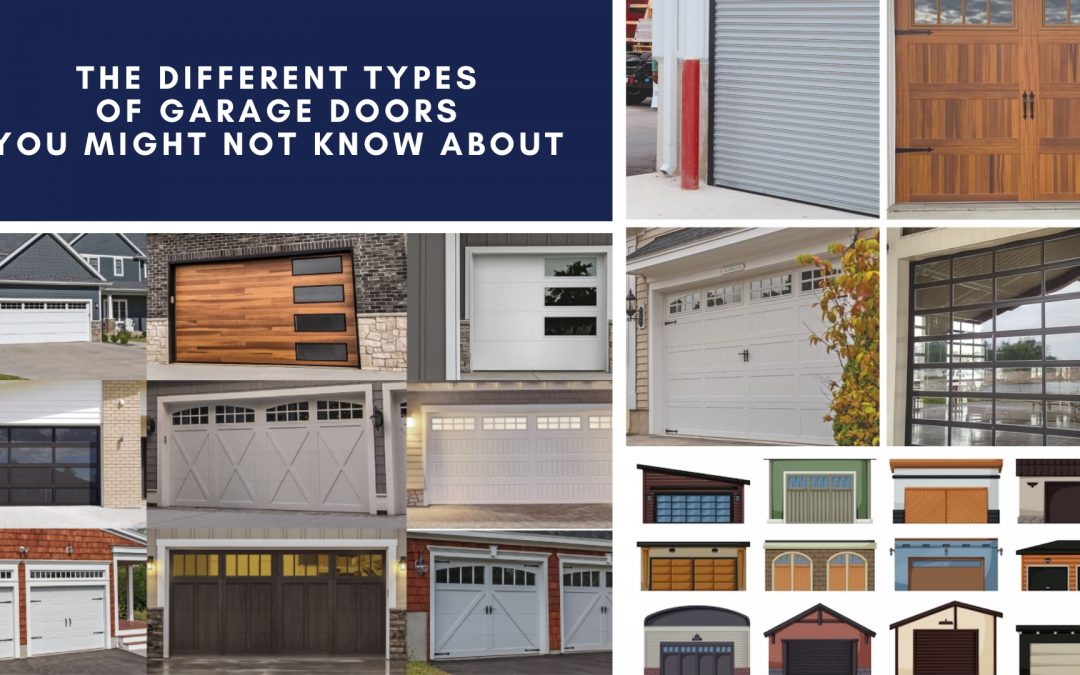 The Different Types of Garage Doors You Might Not Know About