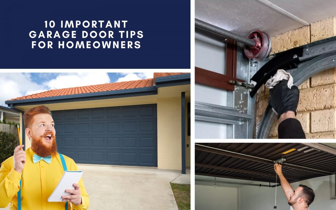 10 Important Garage Door Tips for Homeowners