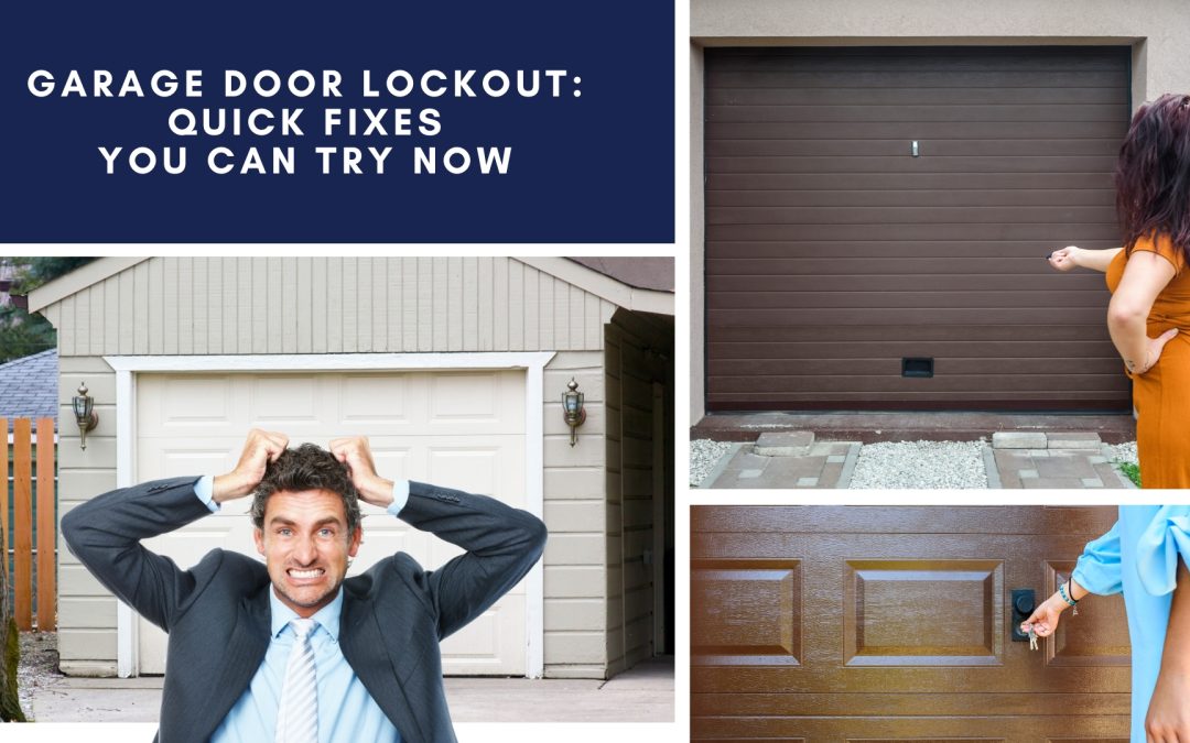 Garage Door Lockout: Quick Fixes You Can Try Now