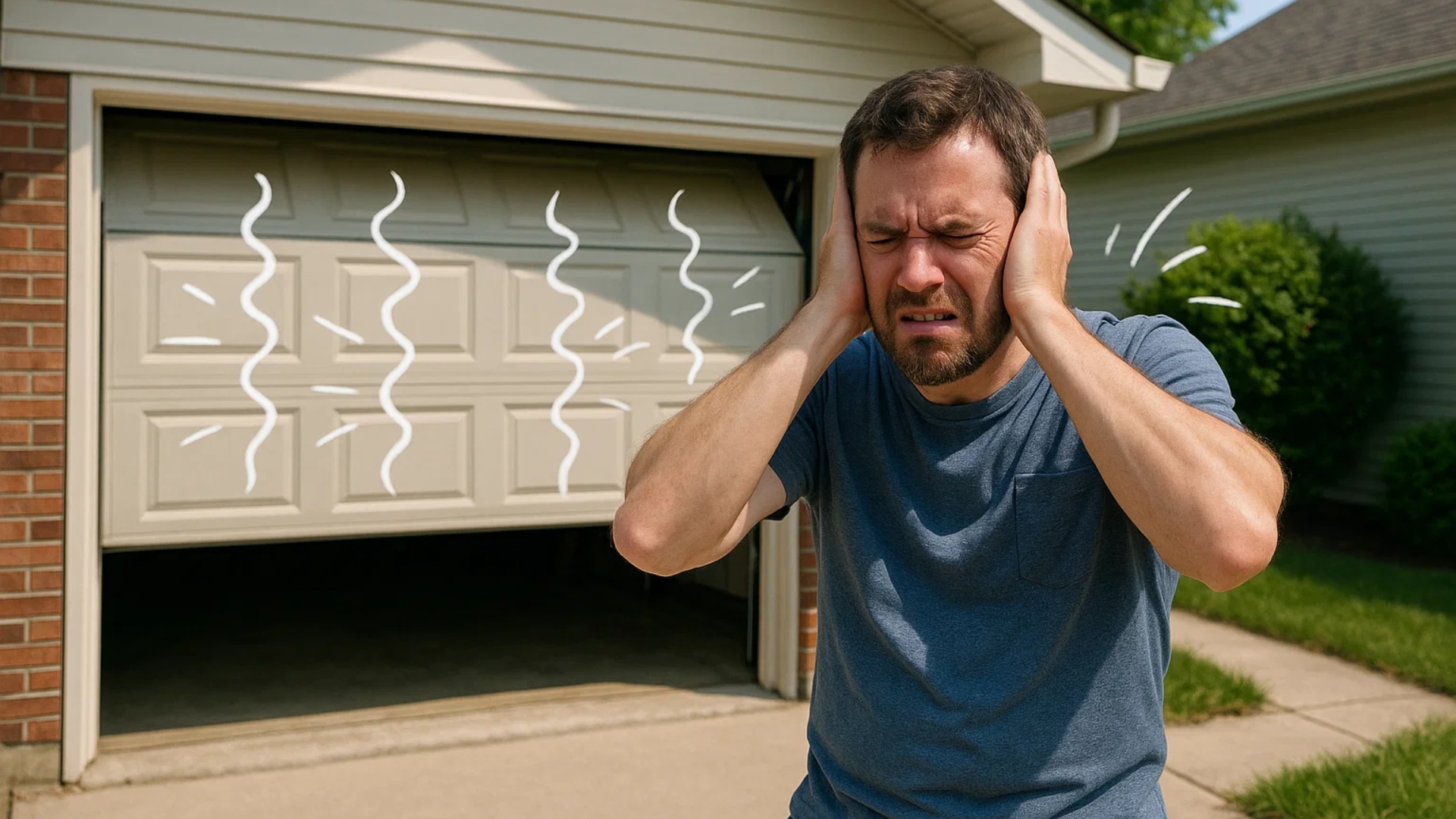 Noisy garage door causing distress for Studio City homeowner